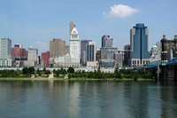 CIN_Cincinnati downtown river view